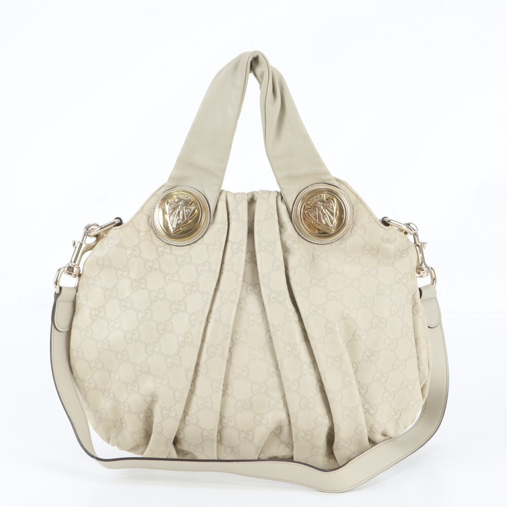 Gucci Guccissima Hysteria 203486 Leather 2-Way Shoulder Bag, Handbag, Tote Ba...